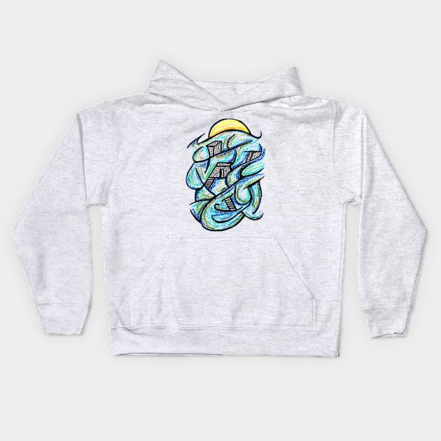 Choquequirao Kids Hoodie by Aefe